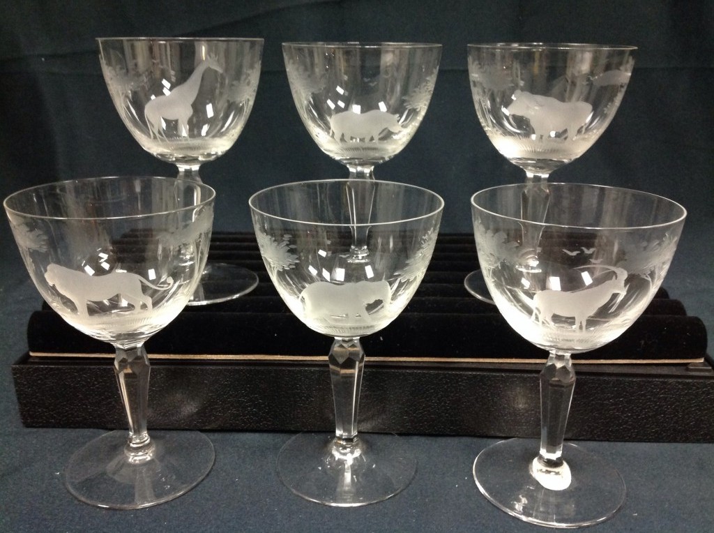 Los Angeles Estate Sales Authentic Vintage Rowland Ward Nairobi Kenya African Big Game etched